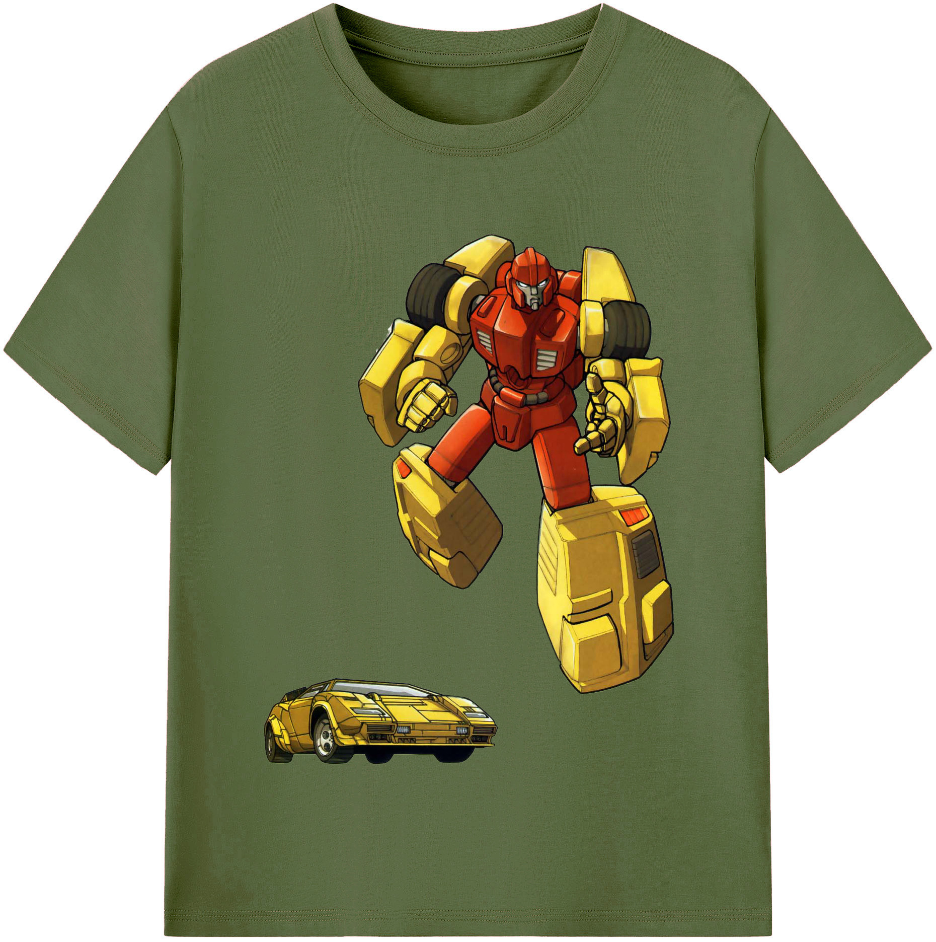 （画像用）  綿100％半袖Tシャツ（フロントプリント）